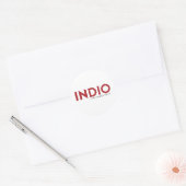 INDIO Round Stickers (Umschlag)