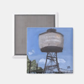 Indio Water Tower Magnet (Vorderseite/Rückseite)