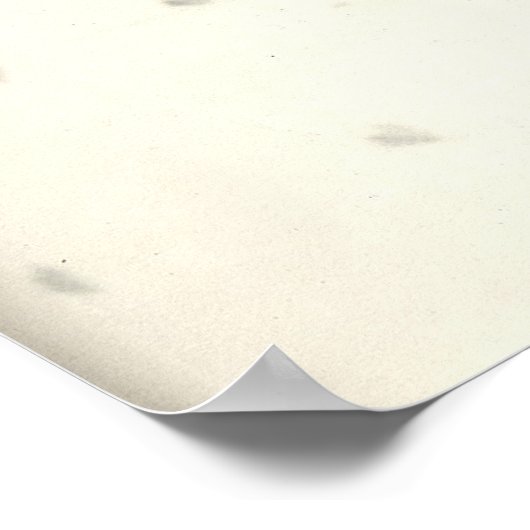 Indira Gandhi Poster (Ecke)