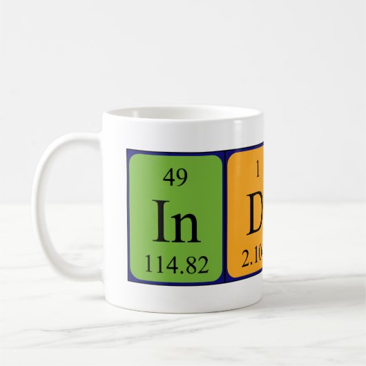 Indira Periodenname Tasse (Links)
