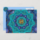 Indira Star Postcard Postkarte (Vorne/Hinten)