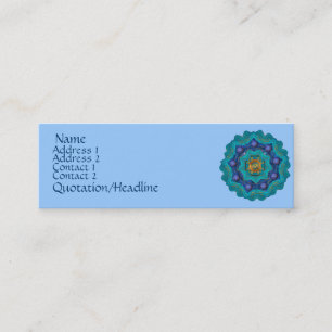 Indira Stern-Visitenkarte Mini Visitenkarte