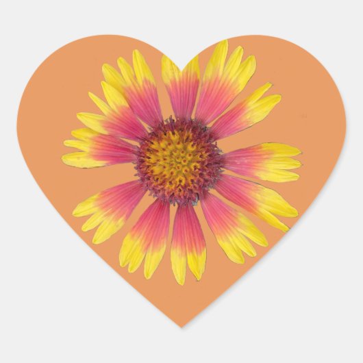 Indisch Blanket Heart Sticker (Vorderseite)