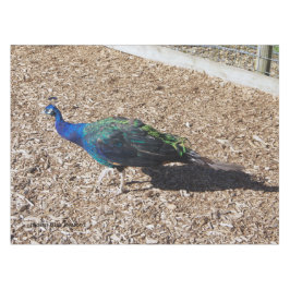 Indisch Blaues Pfauen-Tischdecke Tischdecke
