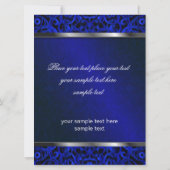 Indisch einladen einladung (Rückseite)