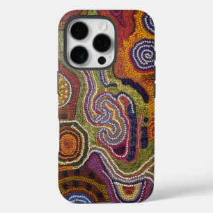 Indisch inspirierende Kunstdrucke iPhone 16 Pro Hülle