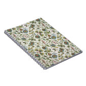 Indisch-inspiriert, Blumenmustertapete, 1965-75 Notizblock (Rechte Seite)