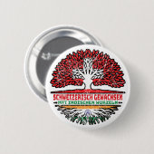 Indisch Schweizer Schweiz Baum Wurzel Button (Vorne & Hinten)