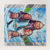 Indische Amerikaner Berühmte indische Häuptlinge m Puzzle (Horizontal)