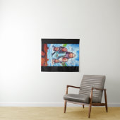 Indische Amerikaner Berühmte indische Häuptlinge m Wandteppich (Beispiel (Horizontal))