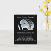 Indische Amerikaner Inspiriert Frühlingsstimmung Karte (Gelbe Blume)