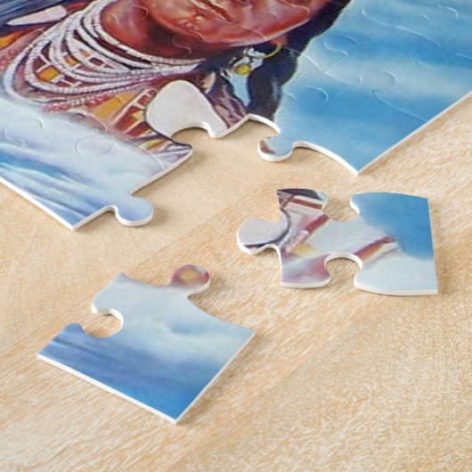 Indische Amerikaner malen berühmte indische Chefs Puzzle (Seite)