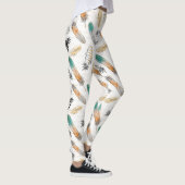 Indische amerikanische Print-Leggings Leggings (Rechts)