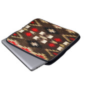 Indische amerikanische Stammesdesign-Printwerbung Laptopschutzhülle (Vorne Knopf)