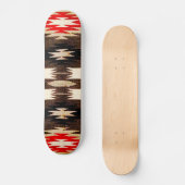 Indische amerikanische Stammesdesign-Printwerbung Skateboard (Vorderseite)