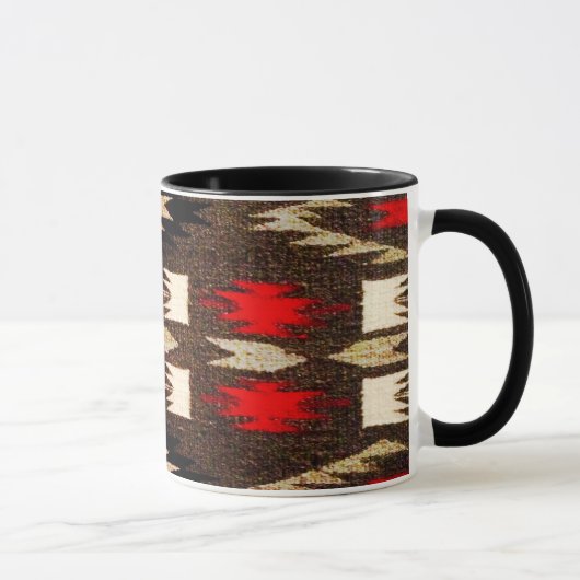 Indische amerikanische Stammesdesign-Printwerbung Tasse (Rechts)