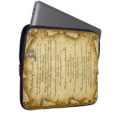 Indische amerikanische Weisheit des Chefs von Tecu Laptopschutzhülle (Vorne Rechts)