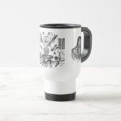 Indische Artifakte-Tasse Reisebecher (VorderseiteRechts)