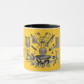 Indische Artifakte-Tasse Tasse (Zentrum)