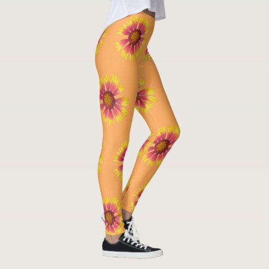Indische Blanket-Blume Leggings (Rechts)