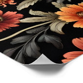 Indische Blanket-Wildblume Poster (Ecke)