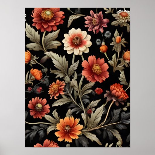 Indische Blanket-Wildblume Poster (Vorne)