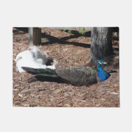 Indische Blau-Weiße Fasanen Türmatte