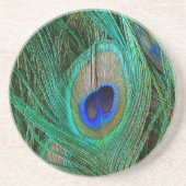 Indische Blaupfauenfresser Sandstein Untersetzer (Vorne)