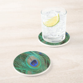 Indische Blaupfauenfresser Sandstein Untersetzer