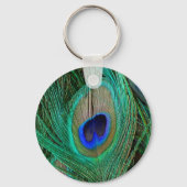 Indische Blaupfauenfresser Schlüsselanhänger (Vorderseite)