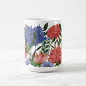 Indische Blumen Kaffeetasse (Mittel)