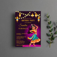 Indische Bollywood-Mädchen Geburtstagsgeschenk