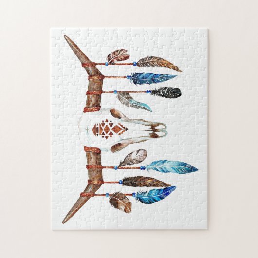 Indische Bull-Schule Puzzle (Vertikal)