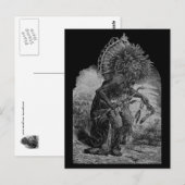 Indische Chefpostkarte Postkarte (Vorne/Hinten)