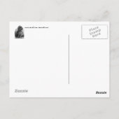 Indische Chefpostkarte Postkarte (Rückseite)