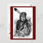 Indische Chefpostkarte Postkarte (Vorne/Hinten)