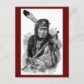 Indische Chefpostkarte Postkarte (Vorderseite)