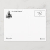 Indische Chefpostkarte Postkarte (Rückseite)