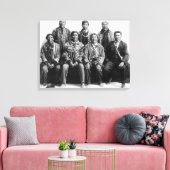 Indische Chefs der Alaska-Fotografie Leinwanddruck (Insitu (Wohnzimmer))