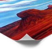 Indische Chefs Indianeramerikaner von Serdar Hizli Poster (Ecke)