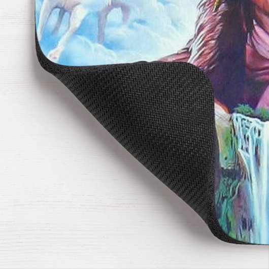 Indische Chefs indischer Vorlagenforschung - Ameri Mousepad (Ecke)