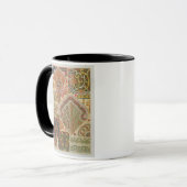 Indische Dekoration, Platte XIX von 'vielfarbigem Tasse (Vorderseite Links)