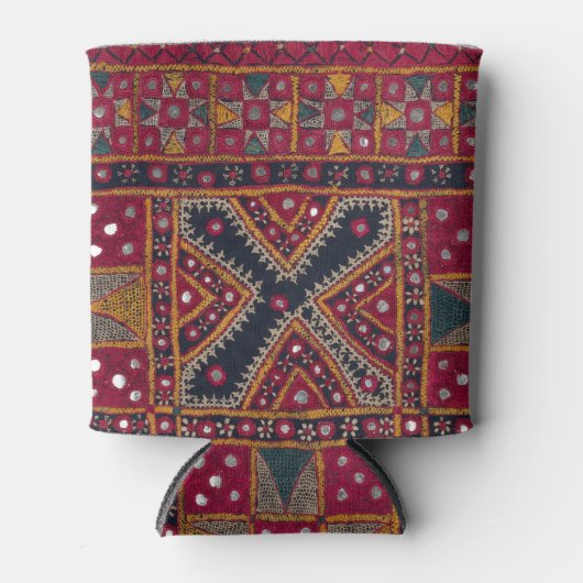 Indische Dekorationskunst Print Dosenkühler (Vorderseite)