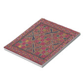 Indische Dekorationskunst Print Notizblock (Rotiert)