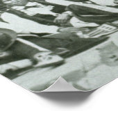 Indische Delegation von sechs führenden Persönlich Poster (Ecke)