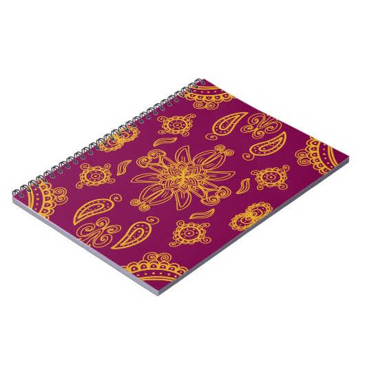 Indische Design Notizblock (Linke Seite)