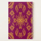 Indische Design Planer (Rückseite)