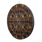 Indische Designs Dartscheibe (Vorderseite rechts)