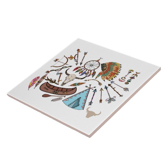 Indische Designs Fliese (Seite)