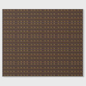 Indische Designs Geschenkpapier (Flach)